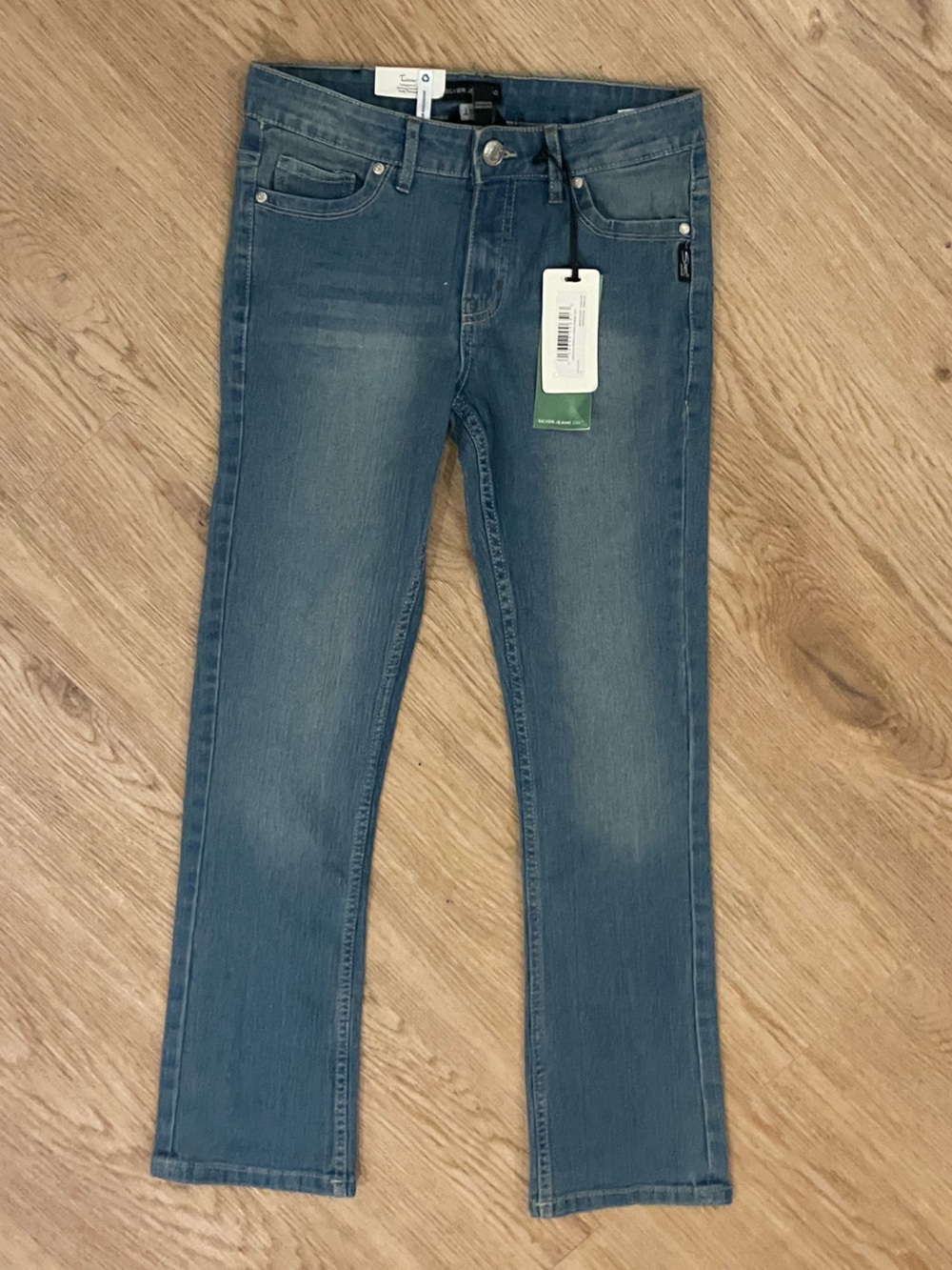 Silver Jeans Kids Medium Blue Straight-Leg Denim